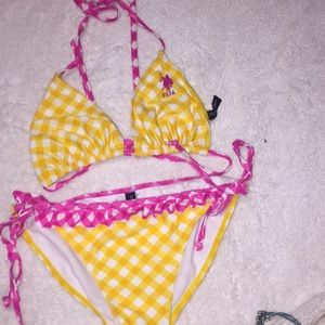 U.S polo assn bathing suit top and bottom